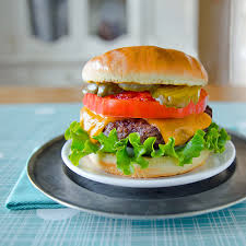 Cut bread rolls in half, toast lightly on the barbecue and fill with lettuce, beetroot, pattie and a few spoonfuls of horseradish sour cream. Kobe Beef Burgers Recipe The Egg Farm
