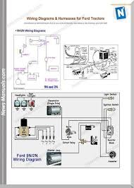 Ford Tractors Wiring Diagrams Sec Wat Ford Tractors Tractors Diagram