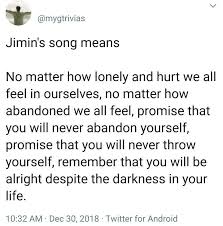 Ich Liebe Sein Neues Lied Es Bringt Mir Freude Happy Hour In 2020 Bts Quotes Bts Lyric Bts Tweet