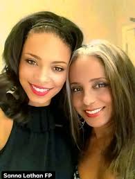 Celebrities at fashion show