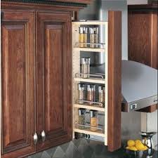 Rev A Shelf 3 In W X 42 In H Wood 4 Tier Pull Out Cabinet Shelf 432 Wf Kitchen Wall Cabinets Rev A Shelf Kitchen Cabinet Accessories