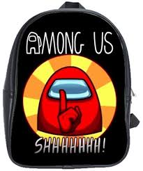 Among Us Game Leather Backpack En 2020 Dibujos De Ojos Dibujar Ojos De Anime Arte De Videojuegos