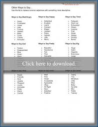 In simpler words, adjectives describe, qualify, or modify nouns. Descriptive Adjectives List For Kids Lovetoknow
