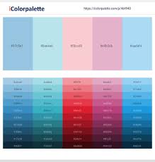 What colors match with blue. 48 Latest Color Schemes With Light Blue And Powder Blue Color Tone Combinations 2021 Icolorpalette