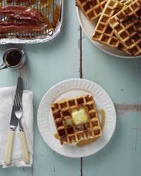 The Secret To Crispy Waffles Our Favorite Everyday Waffles Recipe From The Make It Easy Cookbook By Stac Crispy Waffle Waffle Recipe Allrecipes Waffle Recipes