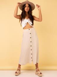 Black And White Maxi Skirt Outfit Alia Maxi Skirt Collectivestyles Com Fashion Women Apparel Women S Clothes Dresses Outfits Rompers Playsuits Boohoo Express Off The Should