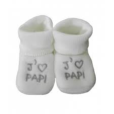 Maybe you would like to learn more about one of these? Chausson Bebe J Aime Papi Chausson Naissance Mon Coffret Naissance
