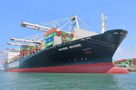 Giant ship wasn't out of control and didn't stray off course. Ever Shine Vessel Tracking Live Position Imo 9300386 Mmsi 235009240