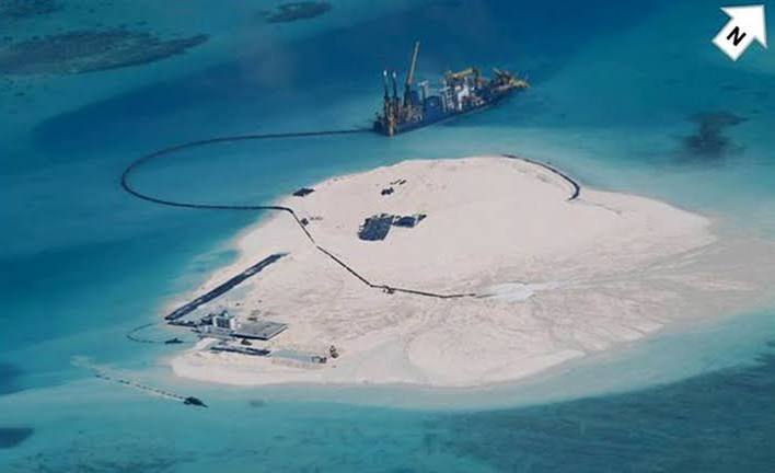 China May Build 'Artificial Island' in Disputed Waters