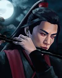 Just a misunderstood man and his murder flute 🎶 . . . #theuntamed  #weiwuxian #grandmasterofdemoniccultivation #modaozushi #lanzhan #weiying  #theuntamedfanart #cdrama #chinesedrama #boylove
