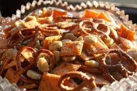 No Bake Just Shake Cracker Mix Recipe Food Com Recipe Cracker Mix Recipes Recipes Snack Mix Recipes