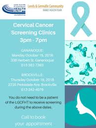 It doesn't matter how well you take care of yourself or not. Lgcfht On Twitter In Conjunction With National Cervical Cancer Awareness Week From Oct 15 19 And In Collab With Lglhealthunit The Lgcfht Is Hosting 2 Cervical Cancer Screening Clinics You Do Not Need