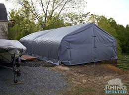 Styles include quonset round, peak or house and truss style portable instant car garage shelters for the ultimate in personal. 22x48x12 Joined Instant Garage 2 Car Instant Garage Rhino Shelters Ct