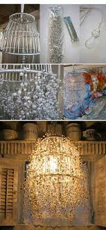 26 Inspirational Diy Ideas To Light Your Home Diy Chandelier Diy Lamp Shade Diy Lamp