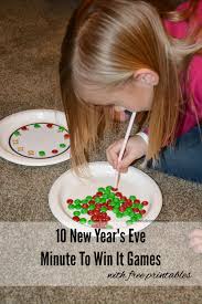 The games are super simple to put together as lots of the items that are used in the games are inexpensive like ping pong balls and m&m's, or are things. 10 New Years Eve Minute To Win It Games The Idea Room