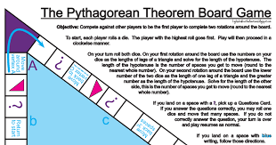 Right here websites for downloading free pdf books. Pythagorean Threorem Board Game Pdf Pythagorean Theorem Teaching Geometry Maths Activities Middle School