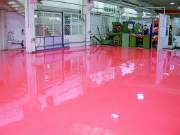 Cara mudah cat lantai biaya murah meriah mas bro. Paint On Concrete Waterproofing And Polymer Wear Resistant Paint On The Concrete Floor For Interior Use