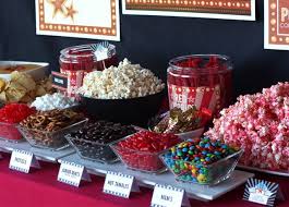 Birthday Party Snack Ideas For Adults Movie Night Movie Night Party Ideas Photo 4 Of 22 Movie Night Party Movie Birthday Party Movie Themed Party