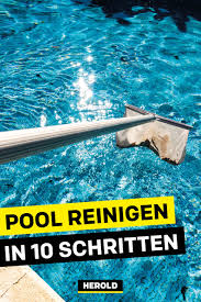 Pool Reinigen In 10 Schritten In 2020 Pool Reinigen Pool Poolreinigung