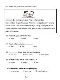 Bm tahun 1 kertas ujian. 110 Latihan Bm Tahun 1 Ideas In 2021 Bahasa Melayu Prasekolah Tatabahasa