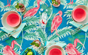The Colorful Ikea Look Of The 2020 Summer Ikea Table Cloth Tropical Colors