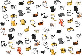 Neko Atsume Phone Wallpaper By Reddit User Snipskitten Neko Atsume Neko Atsume Wallpaper Neko