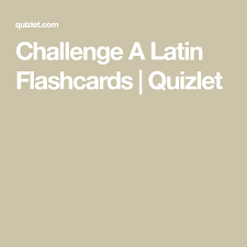 challenge a latin flashcards quizlet challenges nepali alphabet flash cards