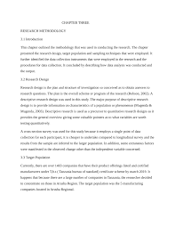 Pdf Chapter Three Research Methodology 3 1 Introduction
