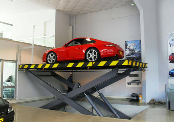 Elevador Tijera para Auto: Elevación Hidráulica - Parking System