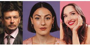 TAMSYN KELLY, THOM TUCK and BELLA HULL