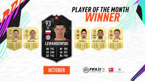 Fifa 21 totw 23 overview while bayern munich's robert lewandowski keeps chasing his toty card, we finally got our first ones to watch upgrade for months and it's no one less than tottenham's gareth bale (85 ovr). Fifa 21 Robert Lewandowski Potm October Winner Of Bundesliga Requirements And Solutions Fifaultimateteam It Uk