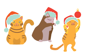 Search images from huge database containing over 290,000 silhouettes. Cat With Christmas Hat Design Set Svg Cut Files Free Svg File Download