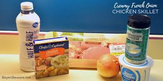 Mix together very well until completely uniform. Creamy French Onion Chicken Thighs Skillet Beyer Beware