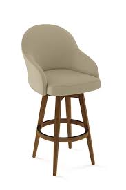 The swiveling ability of these types of stools makes them ideal for casual settings or small spaces. Amisco S Collin Upholstered Farmhouse Swivel Stool Barstool Comforts