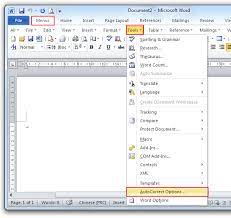 Where Is The Autocorrect Option In Microsoft Word 2007 2010 And 2013 Microsoft Office Word Microsoft Word 2010 Microsoft Word 2007