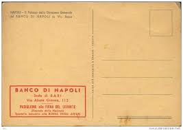 The bic / swift code provides information about the. Banche Banco Di Napoli Retro Timbro Sede Di Bari Fiera Del Levante Non Viaggiata Come Da Foto