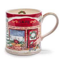 Holiday Cafe Store Mug Sur La Table Mugs Mugs Cafe Christmas Mugs