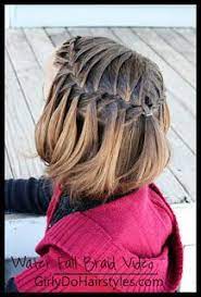 Really Cute Waterfall Braid Hair Styles Kids Hairstyles Waterfall Braid
