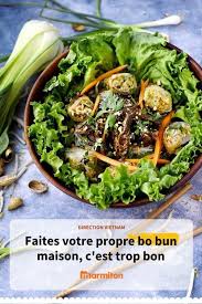 Bo Bun Vietnam Recette Bobun Recette Recette De Plat Recettes De Cuisine
