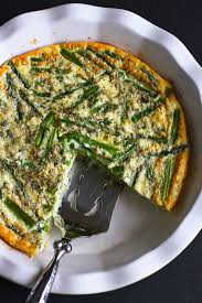 Crustless Asparagus Quiche Recipe With Feta Cheese Recipe Quiche Recipes Easy Crustless Quiche Recipe Recipes