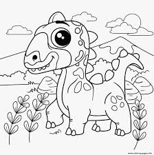 Super why coloring pages pdf free download. Dinosaur Cute Cartoon Coloring Pages Printable