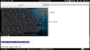 How To Install Software Center In Debian Kali Linux 100 Works Youtube