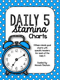 Daily 5 Stamina Charts