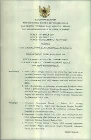 Bagian isi ini menggambarkan status anda sebagai karyawan di perusahaan secara lengkap bersama dengan isi permintaan untuk mutasi. Surat Keputusan Bersama Skb Nomor 707 Tahun 2017 Nomor 256 Tahun 2