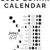 This lunar calendar for 2021 was carefully constructed by hand by myself. 1
