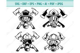 Crisis disaster fire firefighter fireman first responder svg comic characters at work. Firefighter Logo Svg Fireman Fire Helmet Svg Dxf Png Eps 413203 Svgs Design Bundles