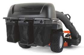 New 2021 Husqvarna Power Equipment Triple Bagger 61 In Fabricated Deck Mower Implements In Mount Bethel Pa Black