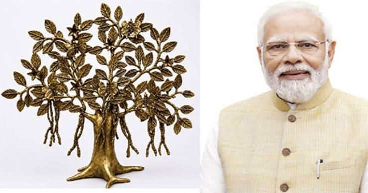 विश्व मंच पर छत्तीसगढ़ की सांस्कृतिक छाप: प्रधानमंत्री मोदी ने न्यूजीलैंड के प्रधानमंत्री को भेंट की बस्तर की ढोकरा ट्री ऑफ लाइफ ...