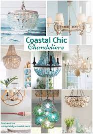 If life is a journey, the destination better be a beach! Grand Chandeliers For Coastal Style Living Coastal Dining Room Beach Chandelier Coastal Style