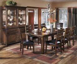 Finding and securing the discontinued piece is not an easy process, but if you are willing to put a little work in, you may be able to complete your set. Ashley Furniture Larchmont Leather 9pc Dining Room Set The Classy Home